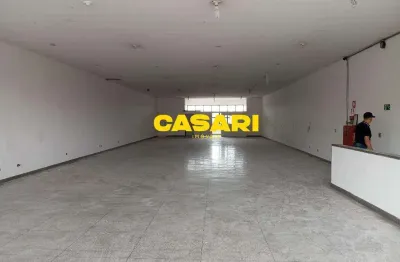 Salão para alugar, 330 m²- paulicéia - são bernardo do campo/sp