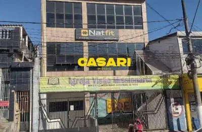 Salão comercial para alugar com 350 m² e 7 vagas no taboão – diadema/sp