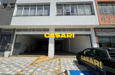 Salão comercial à venda no centro de sbc – 368m² na esquina com a rua jurubatuba