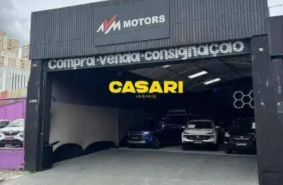 Salão comercial/galpão de 220m² para alugar no centro de são bernardo do campo