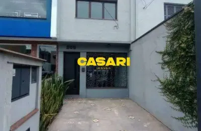Sobrado para alugar, 105 m² - jardim do mar - são bernardo do campo/sp
