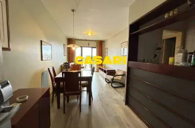 Flat mobiliado com 1 dormitório e vaga – 48 m² centro - são bernardo do campo/sp