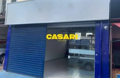 Salão comercial para alugar na vila bastos – 200 m² com pé direito alto e excelente visibilidade em santo andré