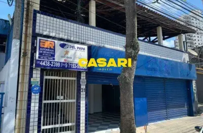 Salão comercial para alugar na vila bastos – 100 m² próximo ao centro de santo andré