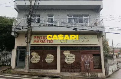Salão para alugar, 260 m² - parque das nações - santo andré/sp