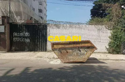 Terreno comercial para alugar na Rua Vitória Régia, 814, Campestre, Santo André