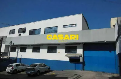 Galpão 895 m² com docas e escritório para venda ou aluguel – centro, são bernardo do campo