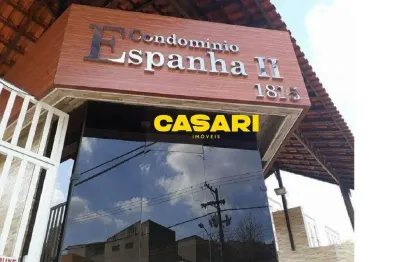 Apartamento com 2 dormitórios para alugar, 48 m² - jardim irajá - são bernardo do campo/sp