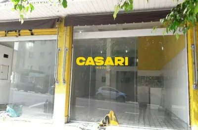 Salão para alugar, 200 m² - utinga - santo andré/sp