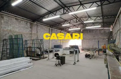 Galpão para alugar, 213 m² - jordanópolis - são bernardo do campo/sp