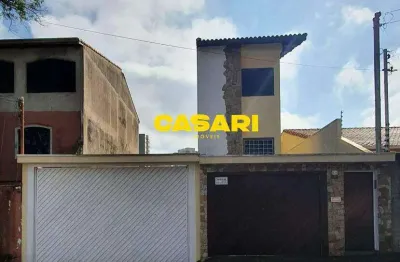 Sobrado para locação com 3 dormitórios e área extra em vila floresta – santo andré/sp