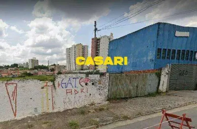 Terreno para alugar com 1.000m² em avenida movimentada no jardim jamaica – santo andré/sp