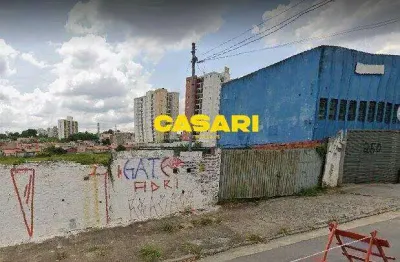 Terreno para alugar, 2360 m² por r$ 18.000,00/mês - jardim jamaica - santo andré/sp