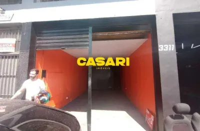 Salão para alugar, 27 m² - rudge ramos - são bernardo do campo/sp