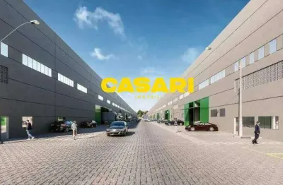 Galpão para alugar, 1193 m² por r$ 41.730,01/mês - parque jaçatuba - santo andré/sp