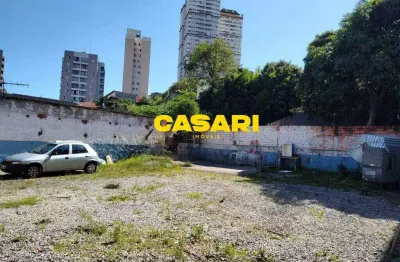 Terreno para alugar, 298 m² por r$ 5.717,81/mês - centro - são bernardo do campo/sp