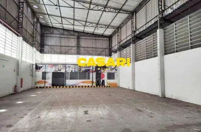 Galpão para alugar, 880 m² por R$ 46.822,00/mês - Assunção - São Bernardo do Campo/SP
