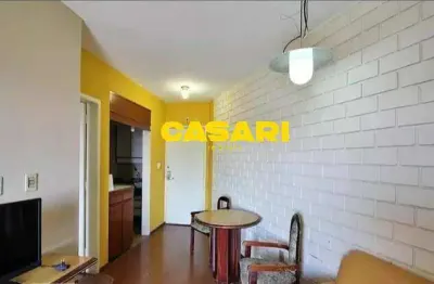 Flat com 1 dormitório, 39 m² - venda ou aluguel - jardim do mar - são bernardo do campo/sp