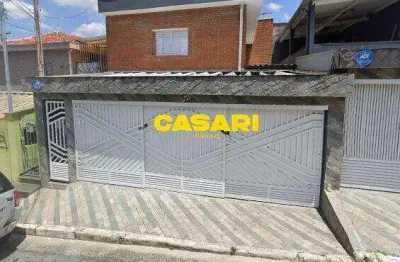 Sobrado com 3 dormitórios para alugar, 180 m² - jardim independência - são bernardo do campo/sp