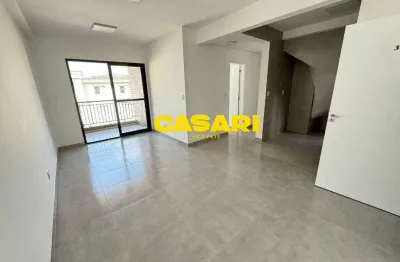Cobertura com 3 dormitórios e terraço gourmet à venda ou locação na vila euclides - 150 m²