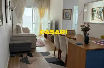 Apartamento com 2 dormitórios à venda, 56 m² - baeta neves - são bernardo do campo/sp