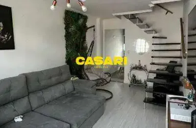 Sobrado com 2 dormitórios à venda, 80 m² por r$ 549.000,00 - demarchi - são bernardo do campo/sp