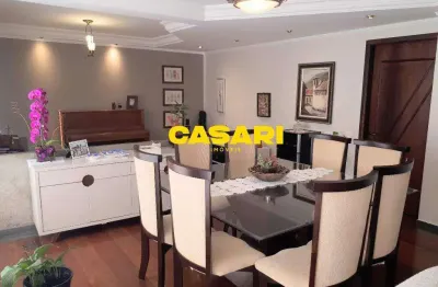 Apartamento com 4 dormitórios, 220 m² - venda ou aluguel - vila assunção - santo andré/sp