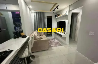 Apartamento com 2 dormitórios à venda na rua otávio marques – santo andré/sp – lazer completo