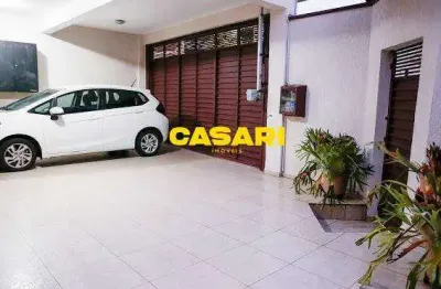 Sobrado com 3 dormitórios à venda, 241 m² - jardim palermo - são bernardo do campo/sp