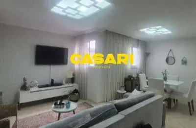 Cobertura com 3 dormitórios à venda, 180 m²- vila eldízia - santo andré/sp