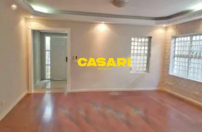 Sobrado com 3 dormitórios à venda, 196 m²- vila scarpelli - santo andré/sp