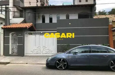 Sobrado com 3 dormitórios, 400 m² - venda ou aluguel- vila valparaíso - santo andré/sp