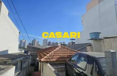 Terreno à venda na Rua Andaraí, 207, Vila Scarpelli, Santo André