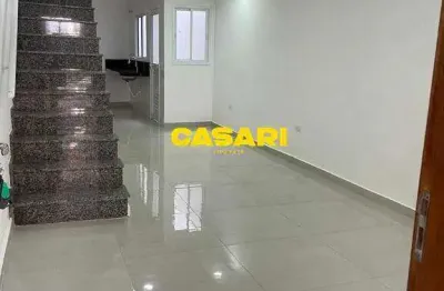 Sobrado com 3 dormitórios à venda, 100 m²- vila eldízia - santo andré/sp