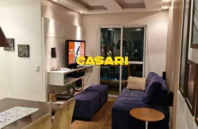 Apartamento com 3 dormitórios à venda, 65 m² - assunção - são bernardo do campo/sp