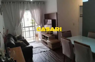 Apartamento com 3 dormitórios à venda, 65 m² - jardim stella - santo andré/sp