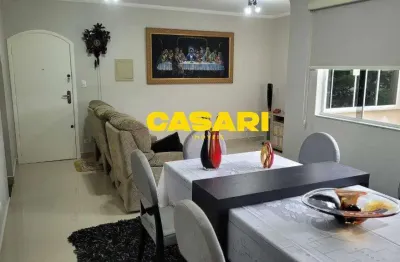 Apartamento com 3 dormitórios à venda, 105 m²- campestre - santo andré/sp