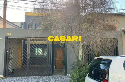 Sobrado com 3 dormitórios à venda, 230 m²- jardim paramount - são bernardo do campo/sp