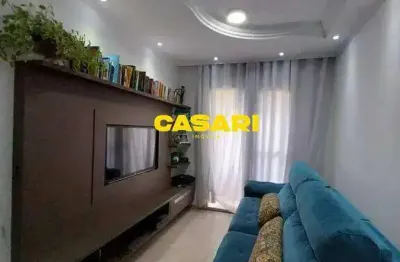Apartamento com 2 dormitórios à venda, 57 m² - jardim irajá - são bernardo do campo/sp