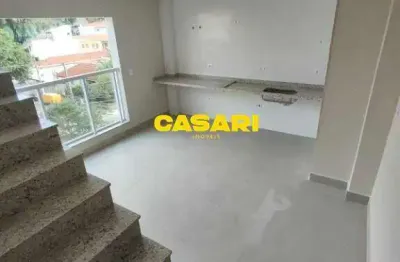 Cobertura com 2 dormitórios à venda, 120 m² - baeta neves - são bernardo do campo/sp