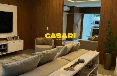 Apartamento com 3 dormitórios à venda, 127 m² - chácara inglesa - são bernardo do campo/sp