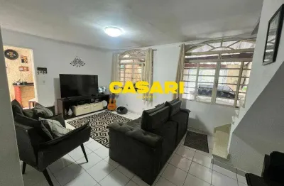 Sobrado com 3 dormitórios à venda, 161 m² - planalto - são bernardo do campo/sp
