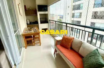 Apartamento com 3 dormitórios à venda, 106 m² - centro - são bernardo do campo/sp