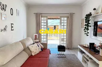 Casa com 3 dormitórios à venda, 210 m² - vila metalúrgica - santo andré/sp