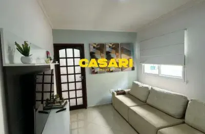 Cobertura com 2 dormitórios à venda, 125 m² - paraíso - santo andré/sp