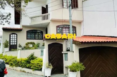 Sobrado com 3 dormitórios à venda, 270 m²- jardim las vegas - santo andré/sp