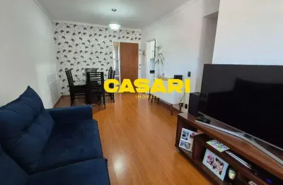 Apartamento com 2 dormitórios à venda, 60 m²- taboão - são bernardo do campo/sp