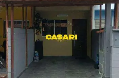 Sobrado à venda, 69 m² por r$ 270.000,00 - jardim santo andré - santo andré/sp