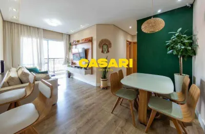 Apartamento à venda com 2 dormitórios – 70 m² – assunção – são bernardo do campo/sp