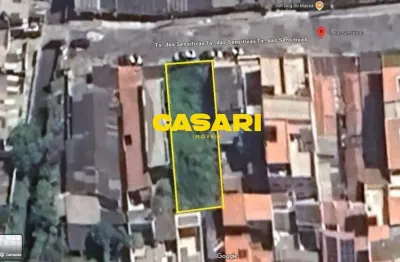Terreno à venda na Travessa das Sensitivas, 152, Vila Luzita, Santo André